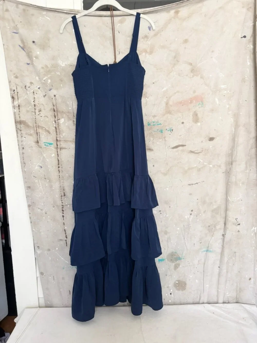 Abercrombie & Fitch Ruffle Tiered Maxi Dress